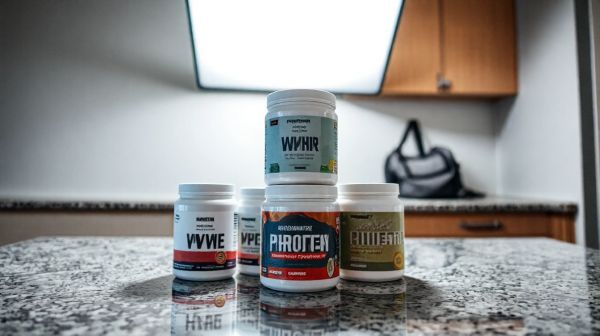 Top 5 choix de whey protéine pour maximiser vos résultats musculaires