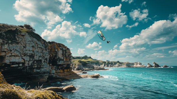 Les spots de kitesurf en Bretagne