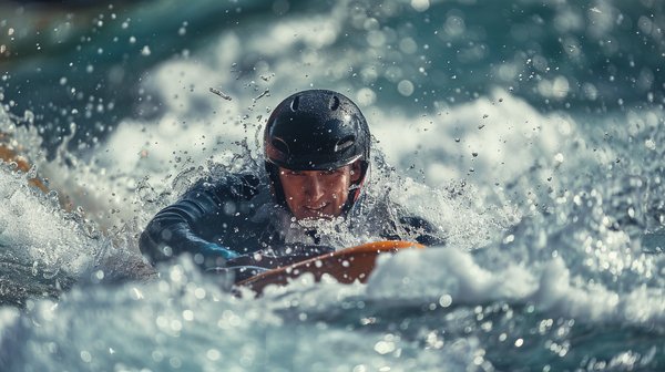 Descente palpitante en hydrospeed dans la vallée de l'Ubaye